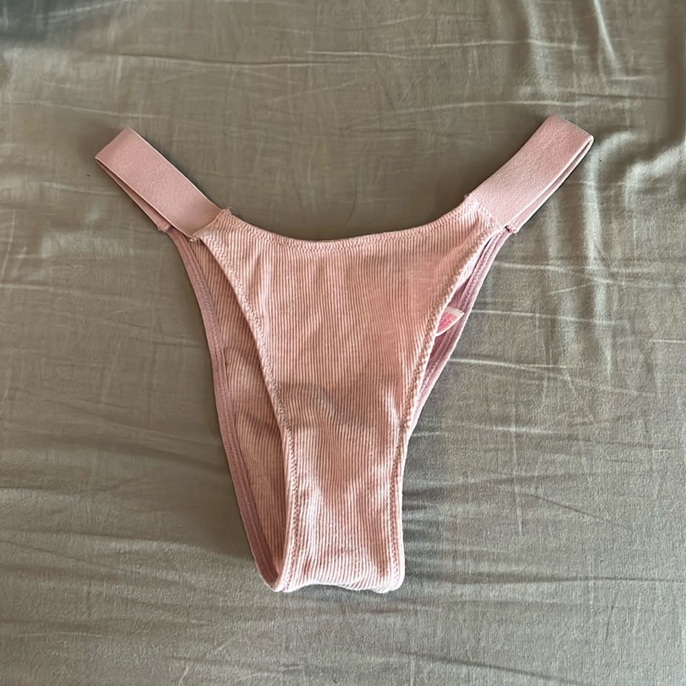 Cheeky pink high rise VS cotton panties